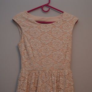 Light Pink Floral Dress